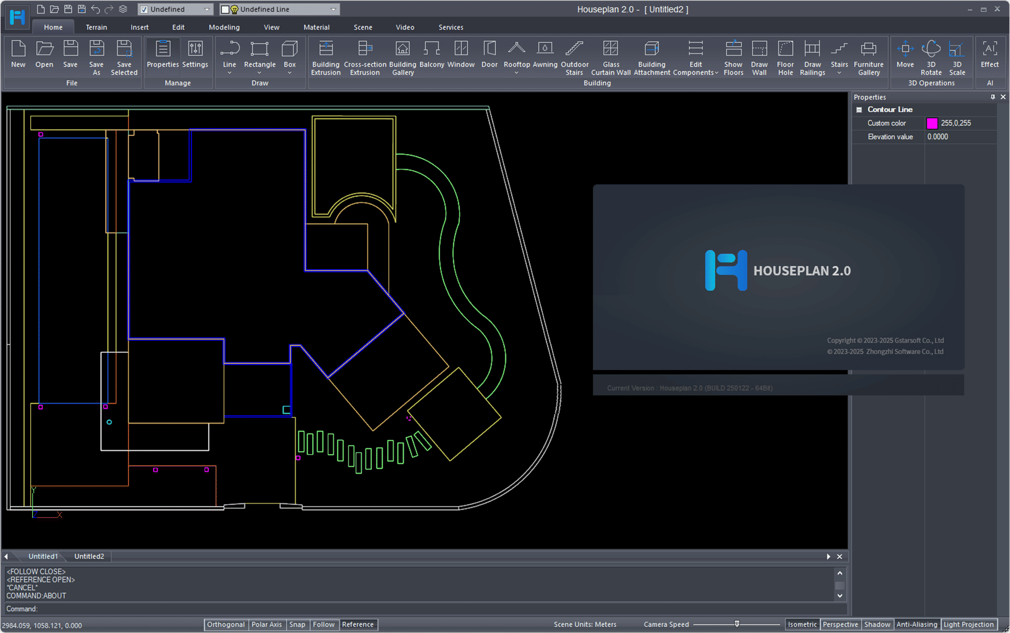 Working with Gstarsoft Houseplan 2.0 full license