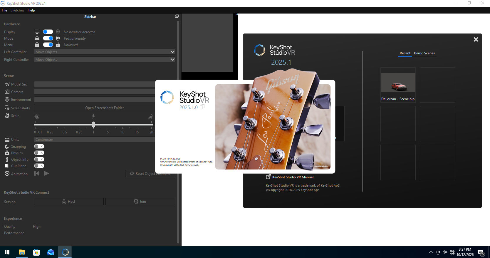 Working with KeyShot Studio VR 2025.1 v14.0.0.187 full activated