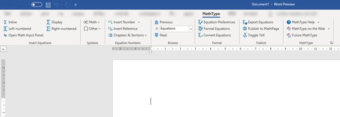 Working with MathType 7.12.2.466 full activated