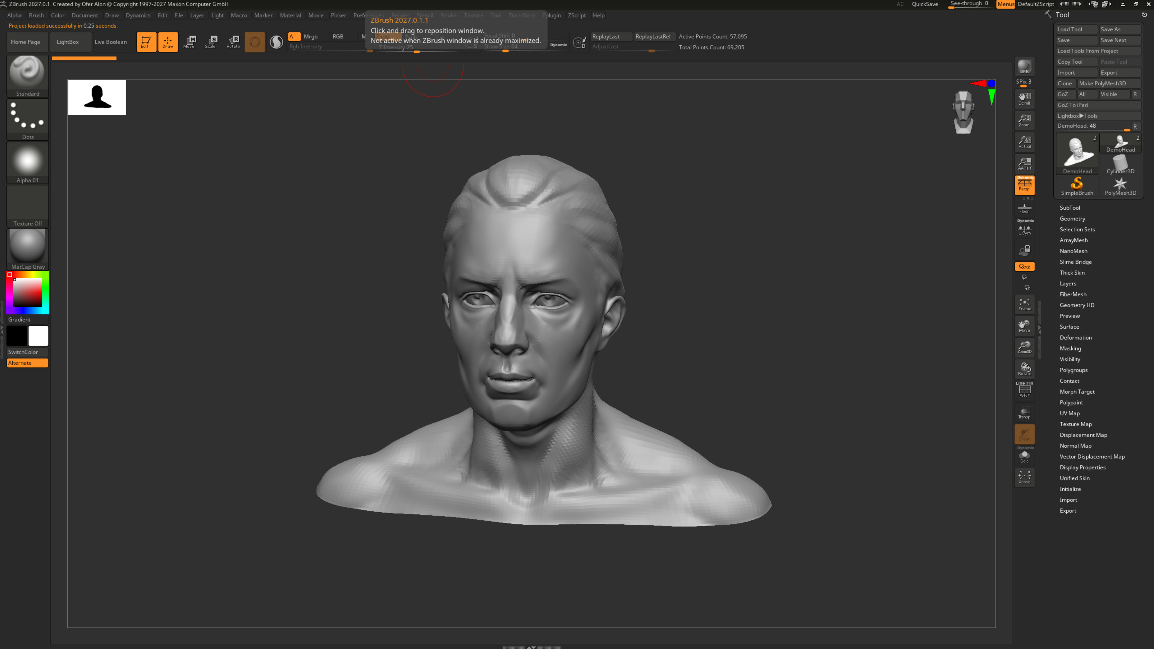 Working with Maxon ZBrush 2027.0.1.1 full activated