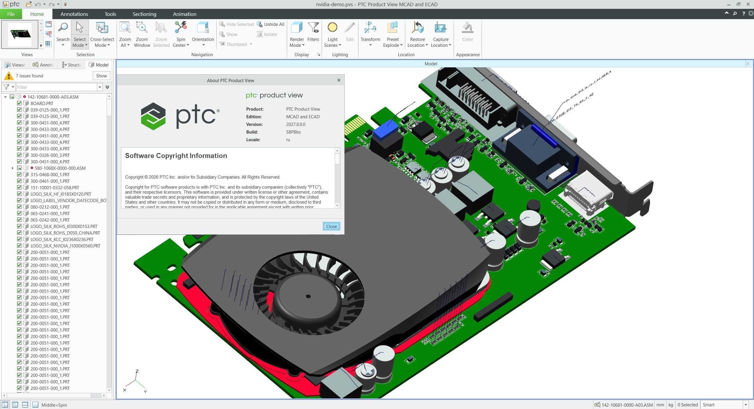 Working with PTC Product View (ex Creo View) 2027.0 full activated