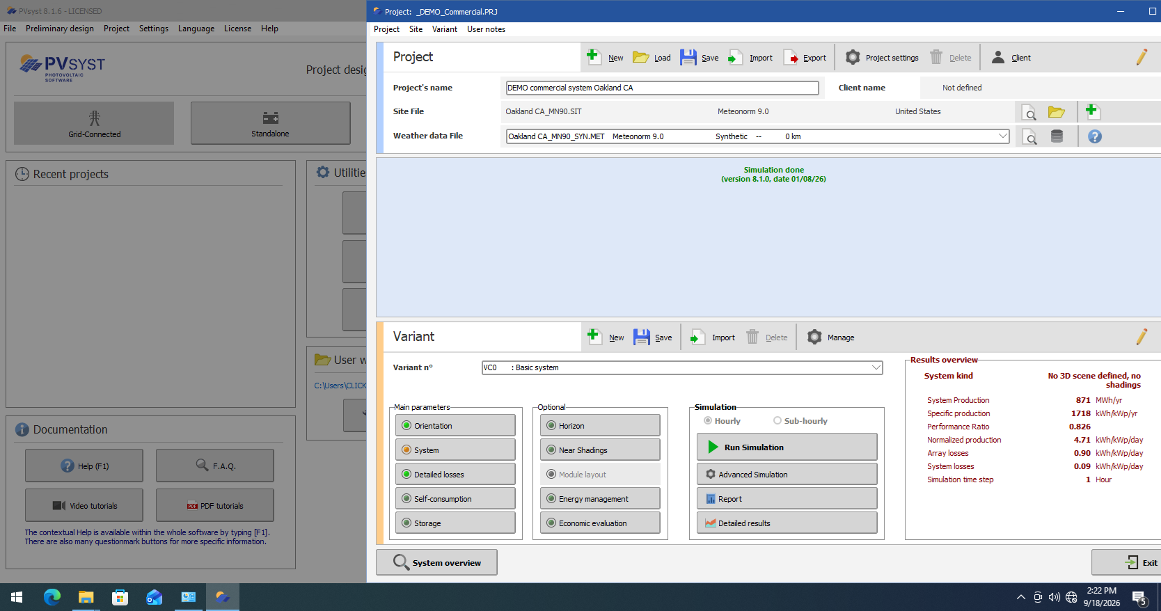 Working with PVsyst 8.1.6.49278 full license