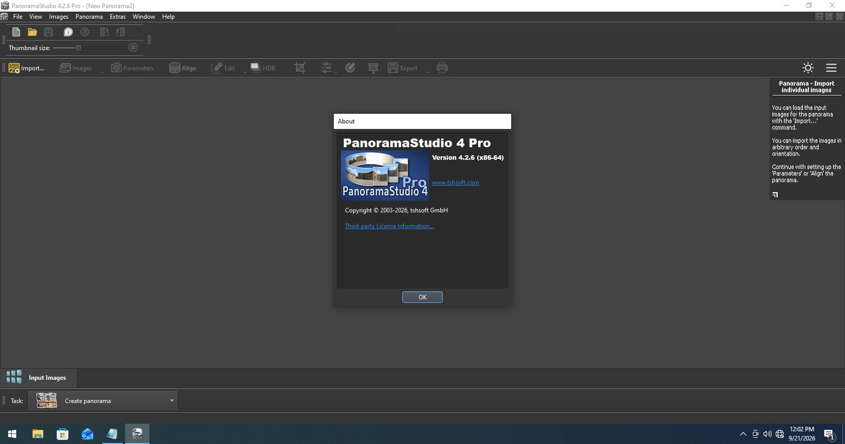 Working with PanoramaStudio Pro 4.2.6.509 full license