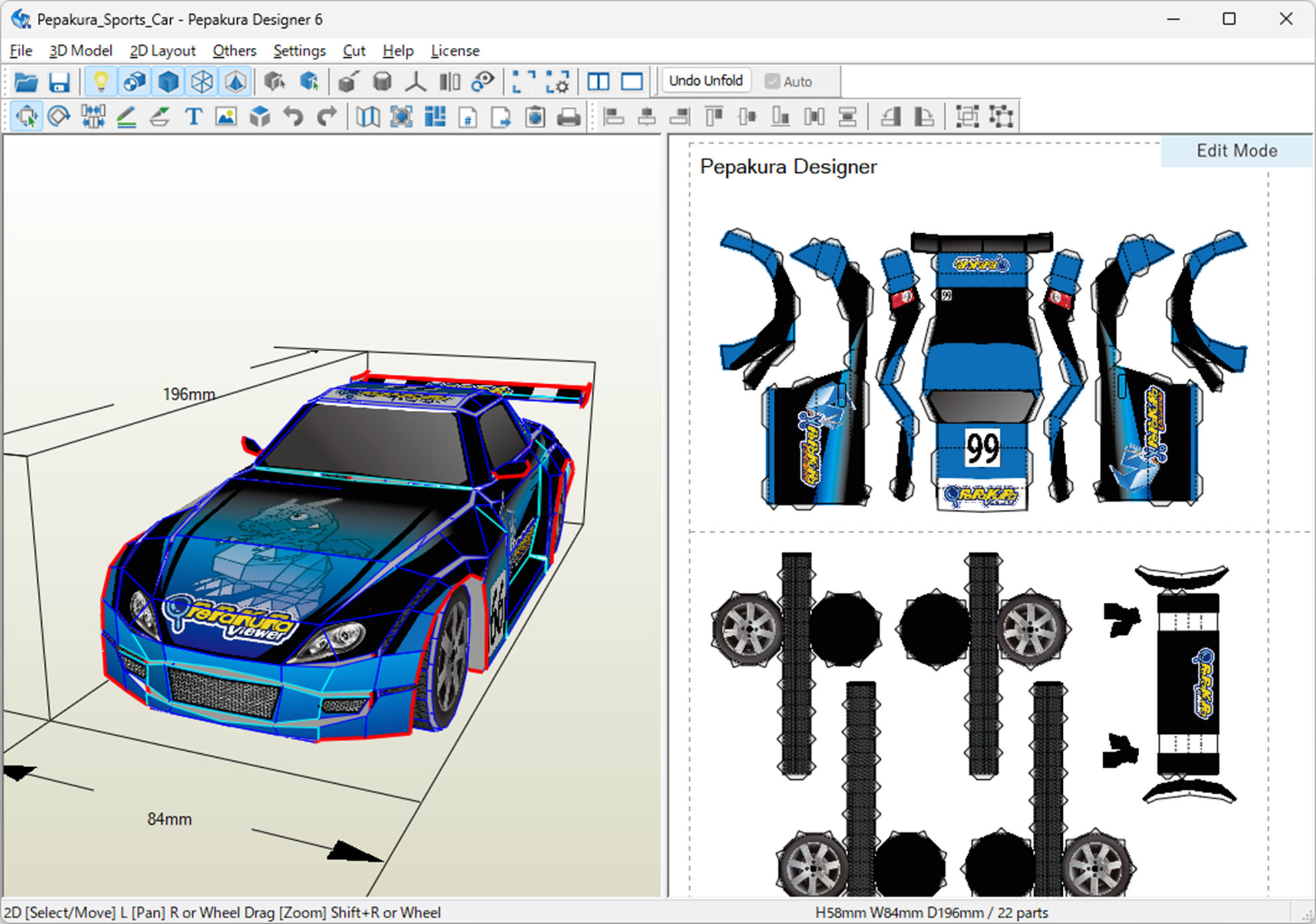 Working with Pepakura Designer 6.3.4 full license