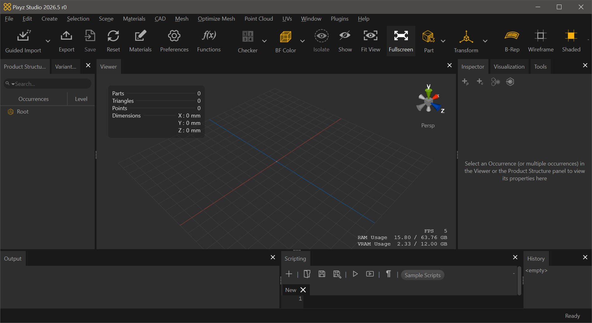 Working with Pixyz Studio (Asset Transformer Studio) 2026.5 full activated