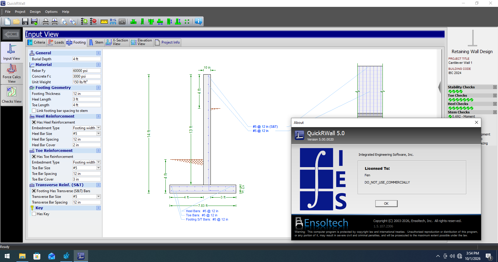 Working with QuickRWall 5.00.0020 full activated