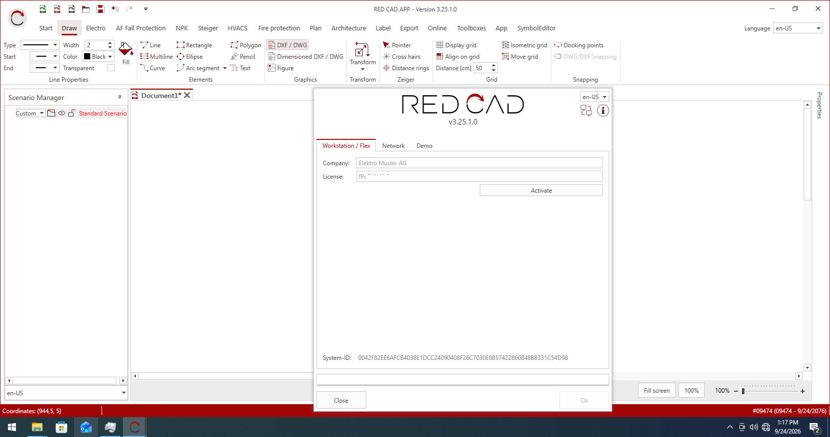 Working with Red Cad App 3.25.1 Multilingual full activated