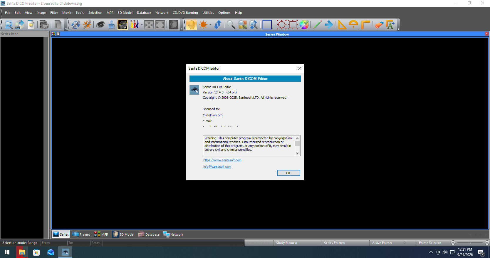 Working with Sante DICOM Editor 10.4.3 full license
