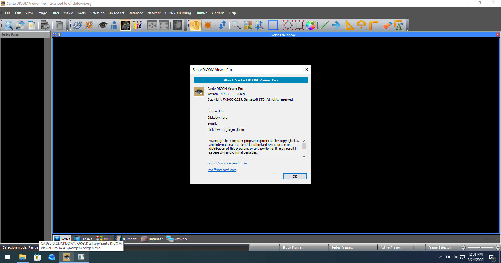 Working with Sante DICOM Viewer Pro 14.4.3 full license