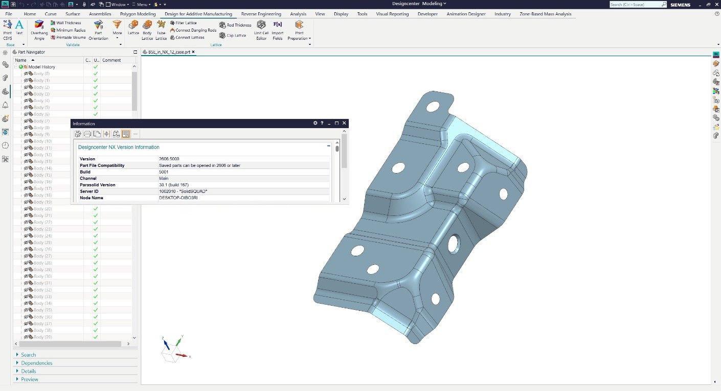 Working with Siemens DesignCenter 2606 Build 5001 full license
