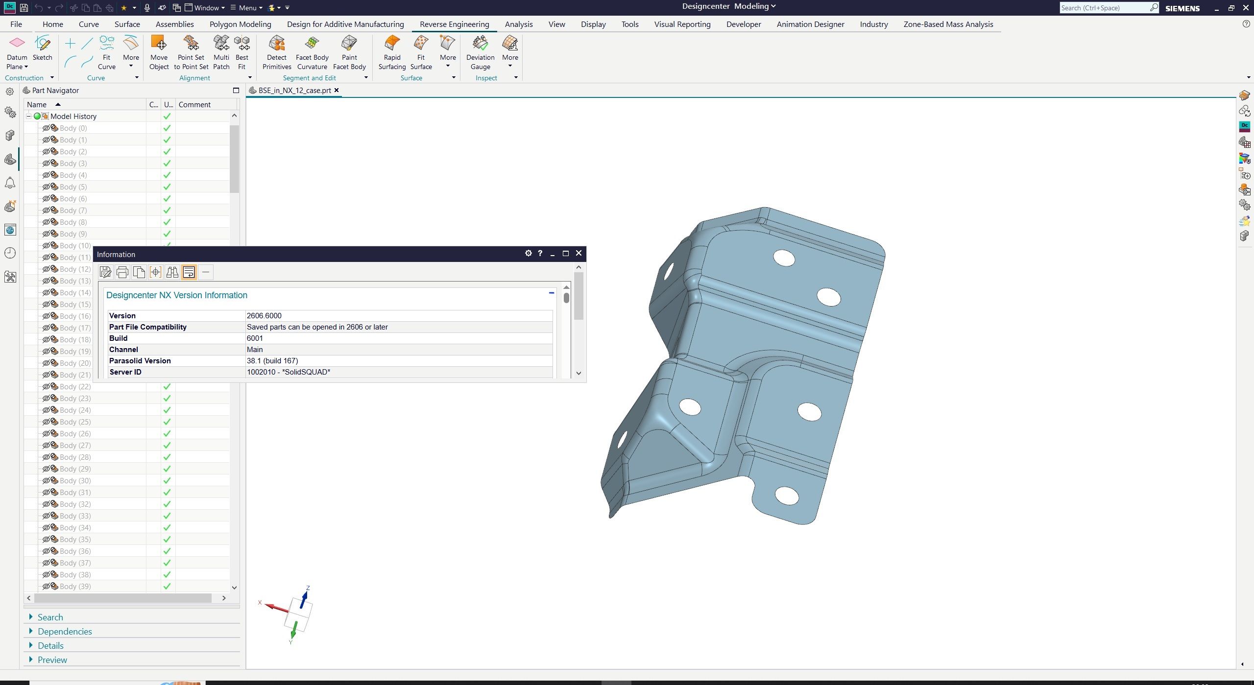 Working with Siemens DesignCenter 2606 Build 6001 full activated