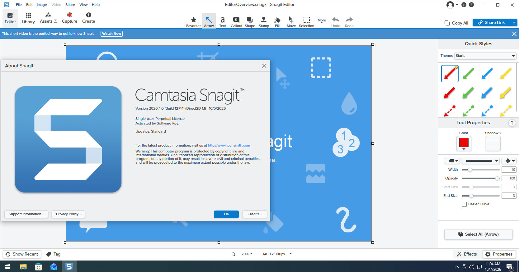 Working with TechSmith Snagit 26.4.0.12714 full activated