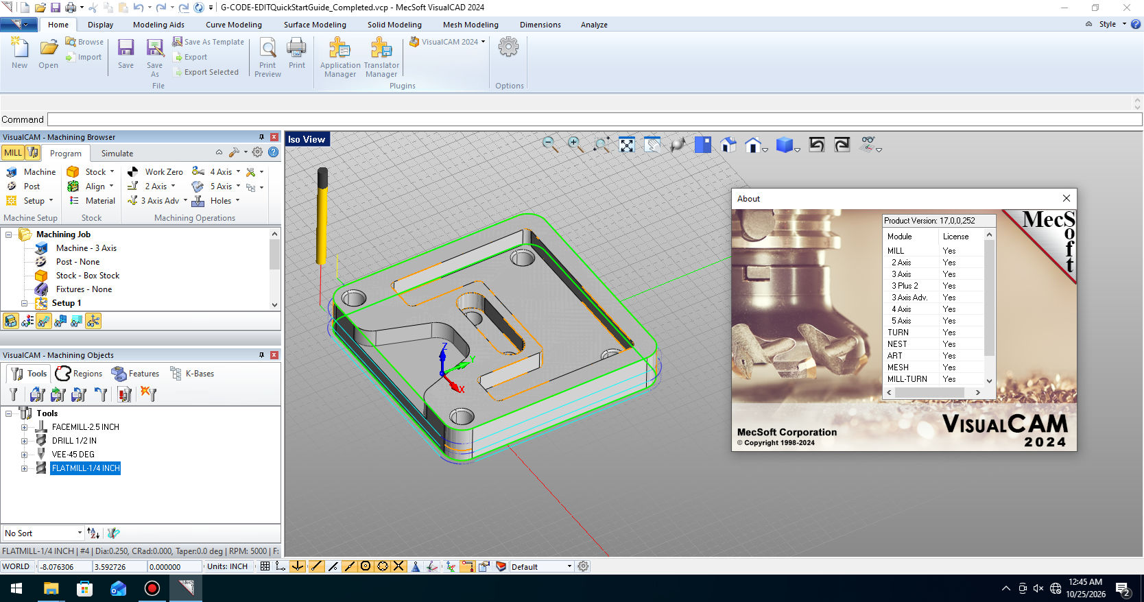 Working with VisualCAM 2024 v17.0.0.252 full activated
