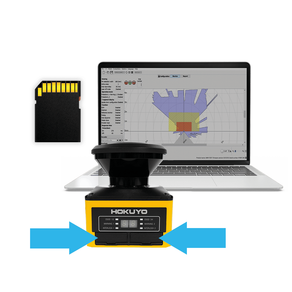 PROGRAMACIÓN SAFETY SCANNER HOKUYO