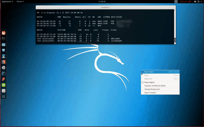 hack using kali linux commands