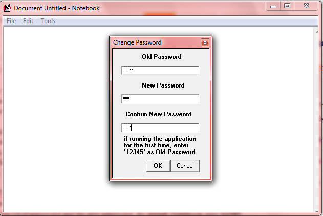 create password protected folder