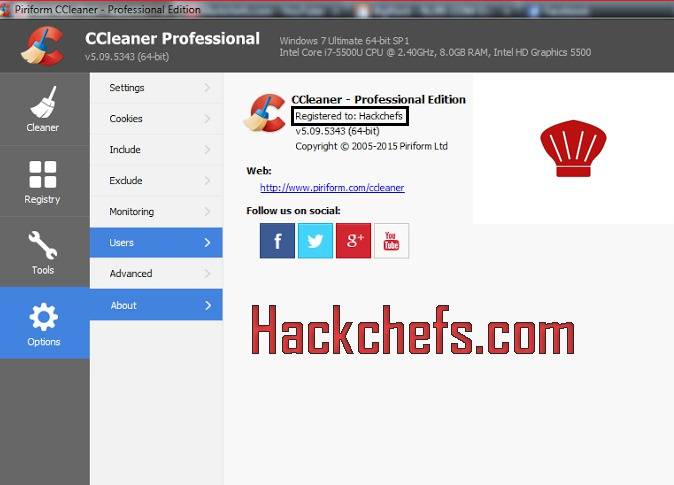 ccleaner professional key 2022