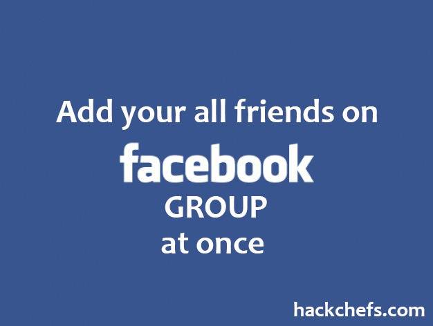 facebook group invite all in Single Click (2 Methods)