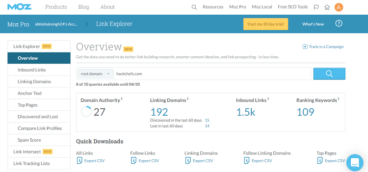 backlink checker