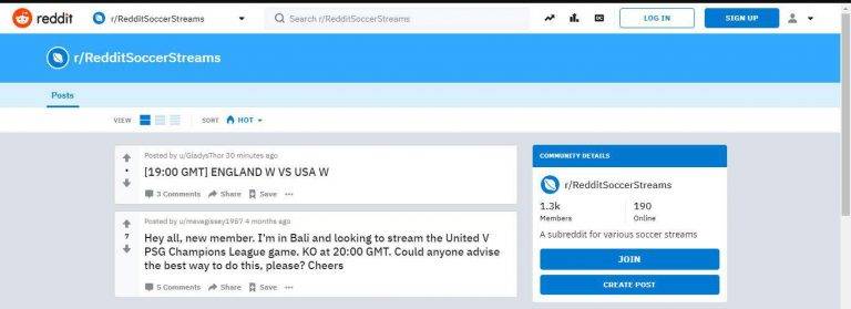 reddit soccer stream