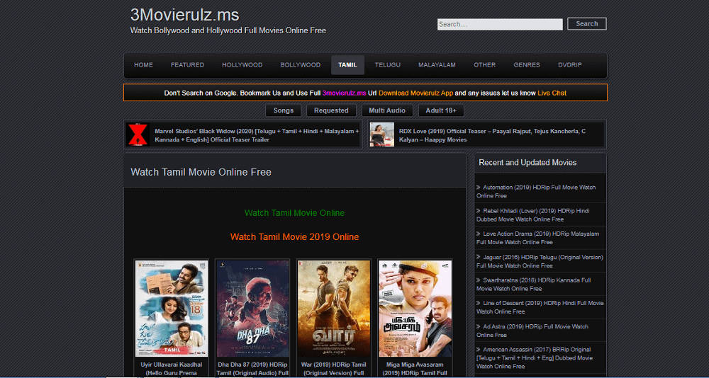 MovieRulz Watch Download Free Movies Online 3movierulz.ms