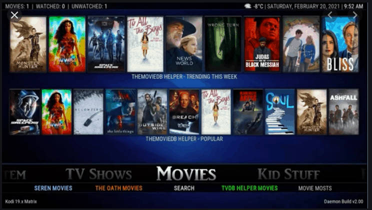 kodi 176 builds for movies and sports