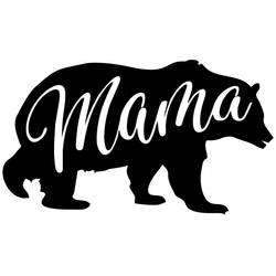 Mama Bear Tattoo Design