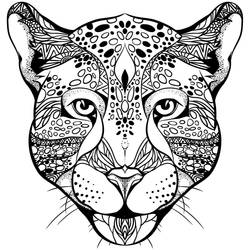 Quirky Tiger Tattoo Design