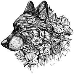 Samantha, The Wolf Tattoo Design