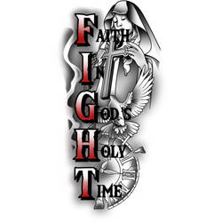F.I.G.H.T. Tattoo Design