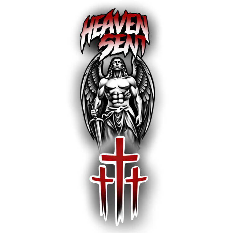 Heaven Sent Tattoo Design 