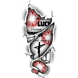 Luck Tattoo Design