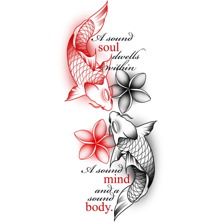 Sound Soul Tattoo Design 