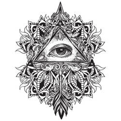 Enchanted Eye Tattoo Design