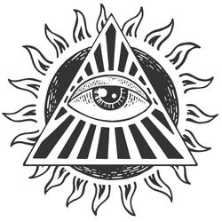 Warm Summer Eye Tattoo Design