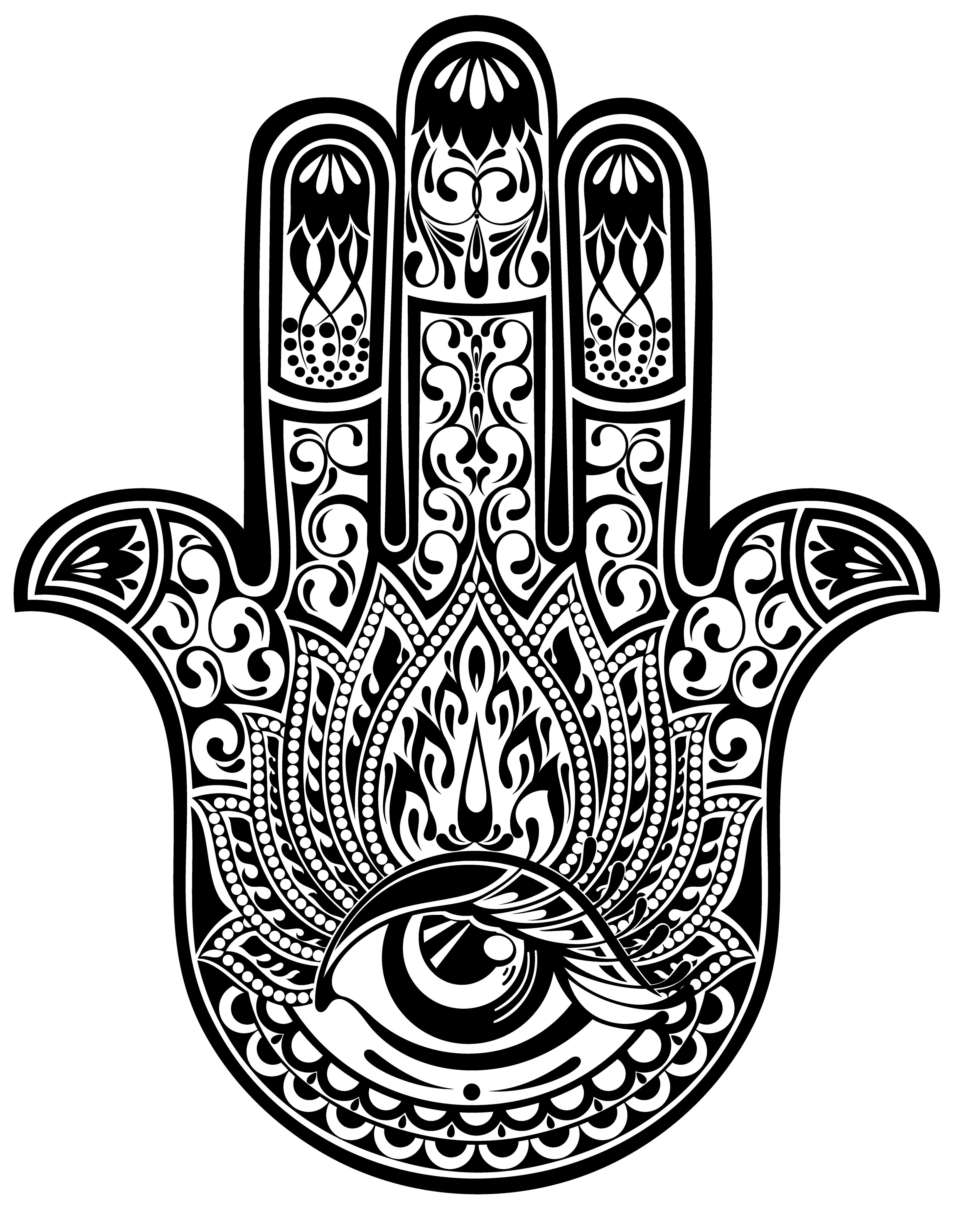 Hamsa hand tattoo by Kiwi Tattoo | Post 31829