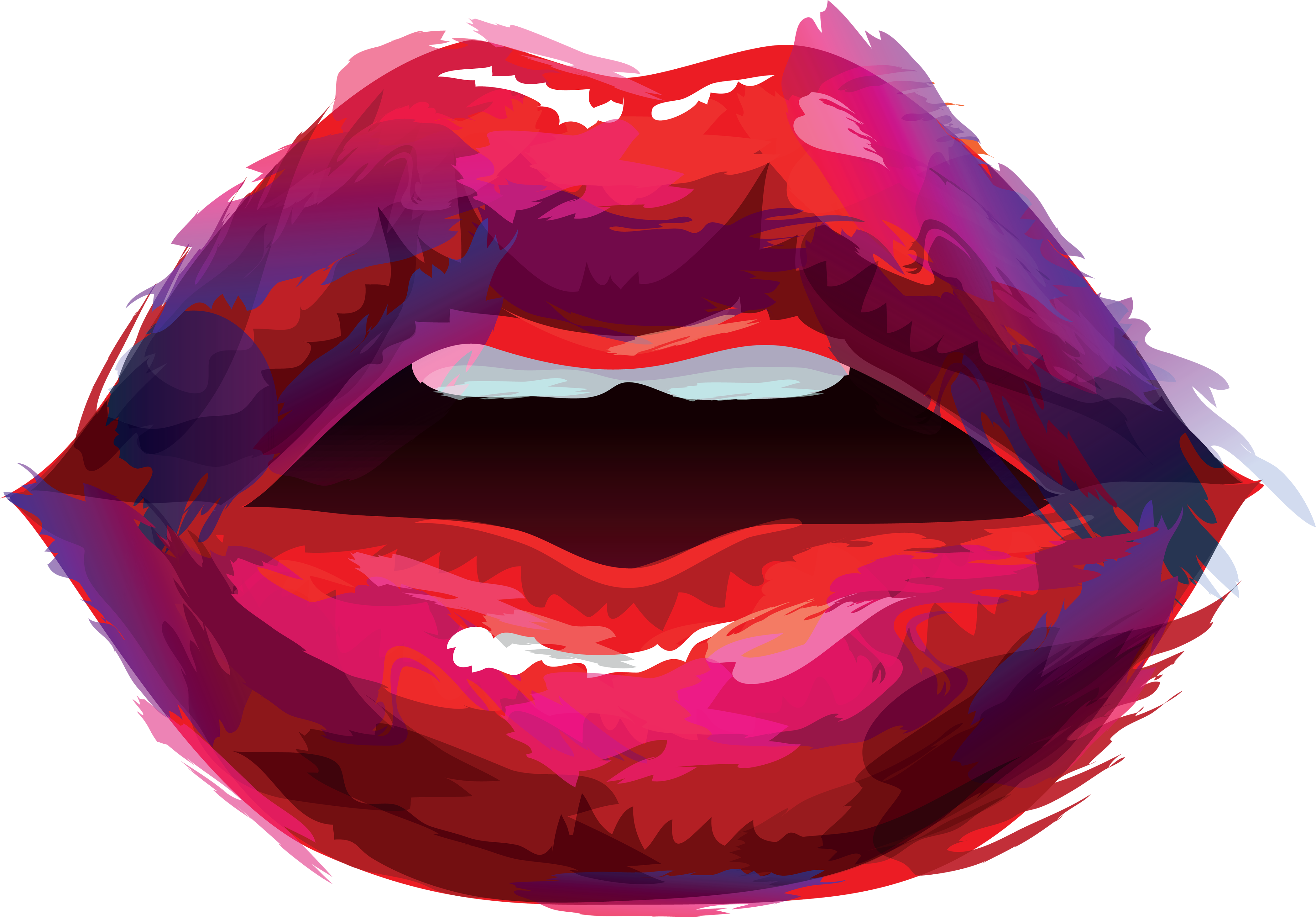 Two Women With Red Lipstick And Lipstickpainted Lips Together Background,  Picture Of Lip Tattoos, Lips, Tattoo Background Image And Wallpaper for  Free Download