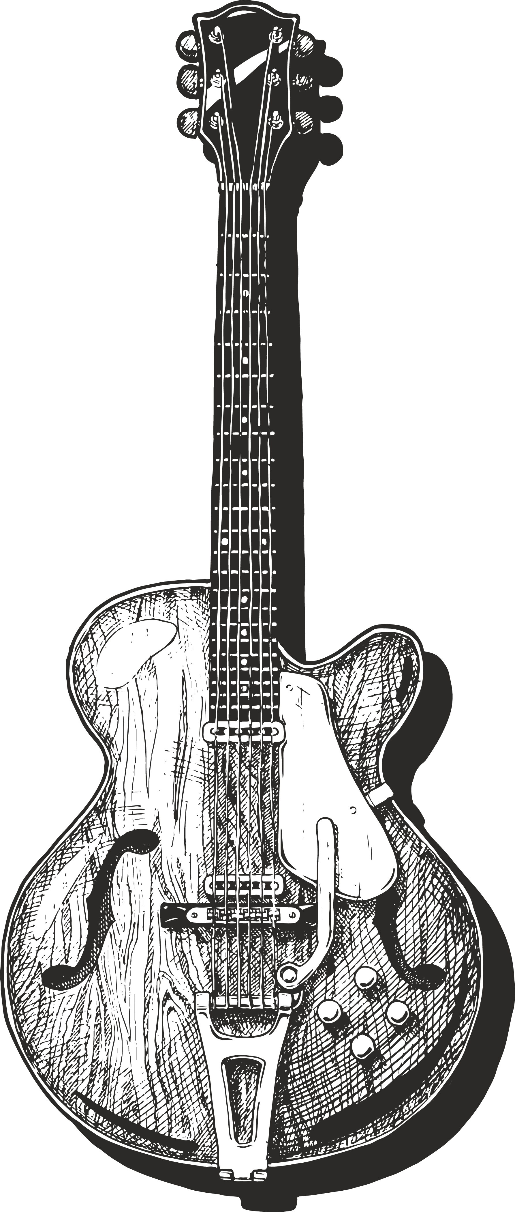 Guitar Tattoo Stock Illustrations, Cliparts and Royalty Free Guitar Tattoo  Vectors