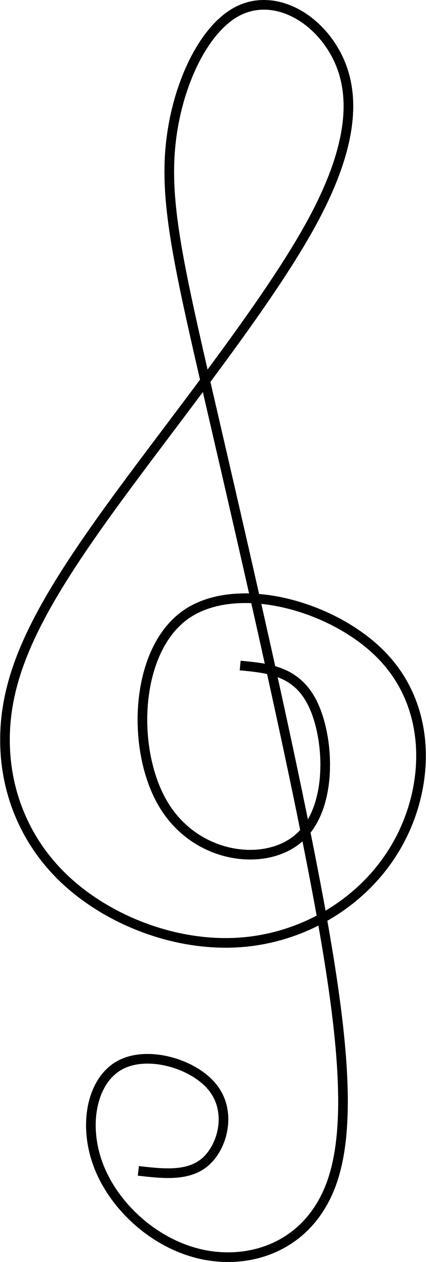 Treble Clef Symbol-TD-Music-17