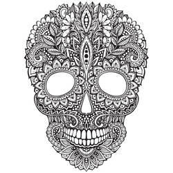 Ana, The Skull Tattoo Design