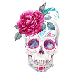 Maggie, The Skull Tattoo Design