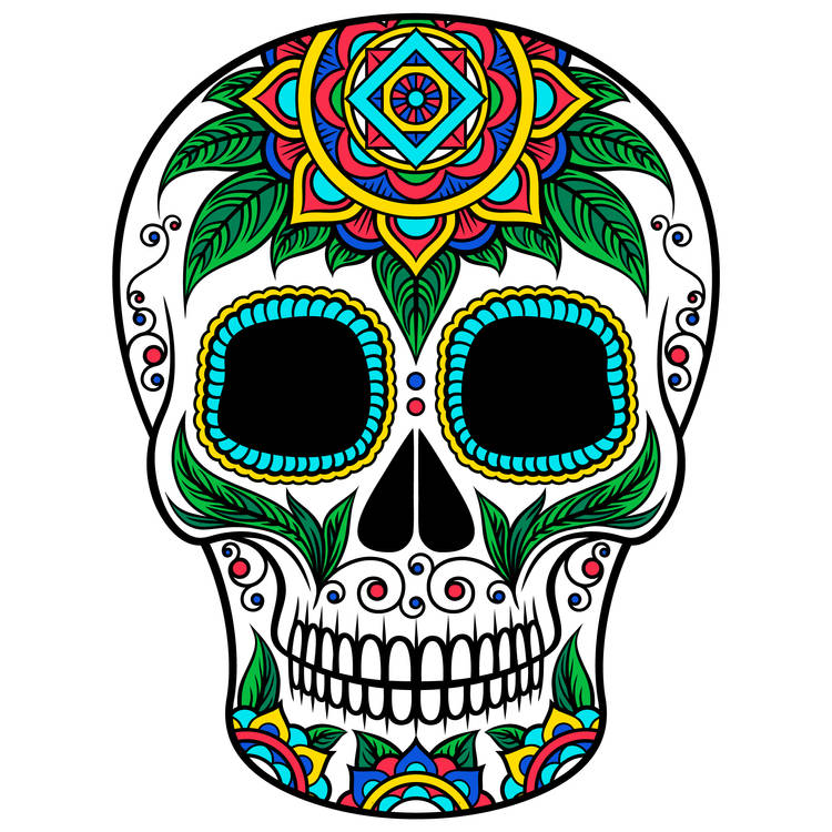 Patrick Skull Tattoo Design 