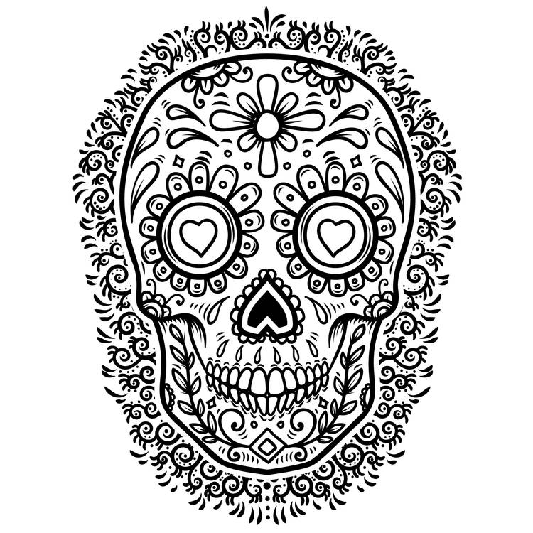 Lucie, The Skull Tattoo Design 