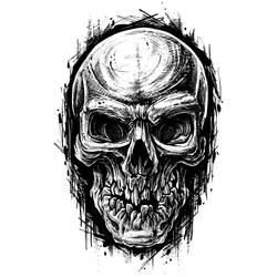 Heartless Jax, The Skull Tattoo Design
