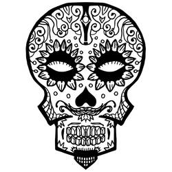Jorge Skull Tattoo Design