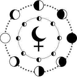 Evolution of the Moon Cross