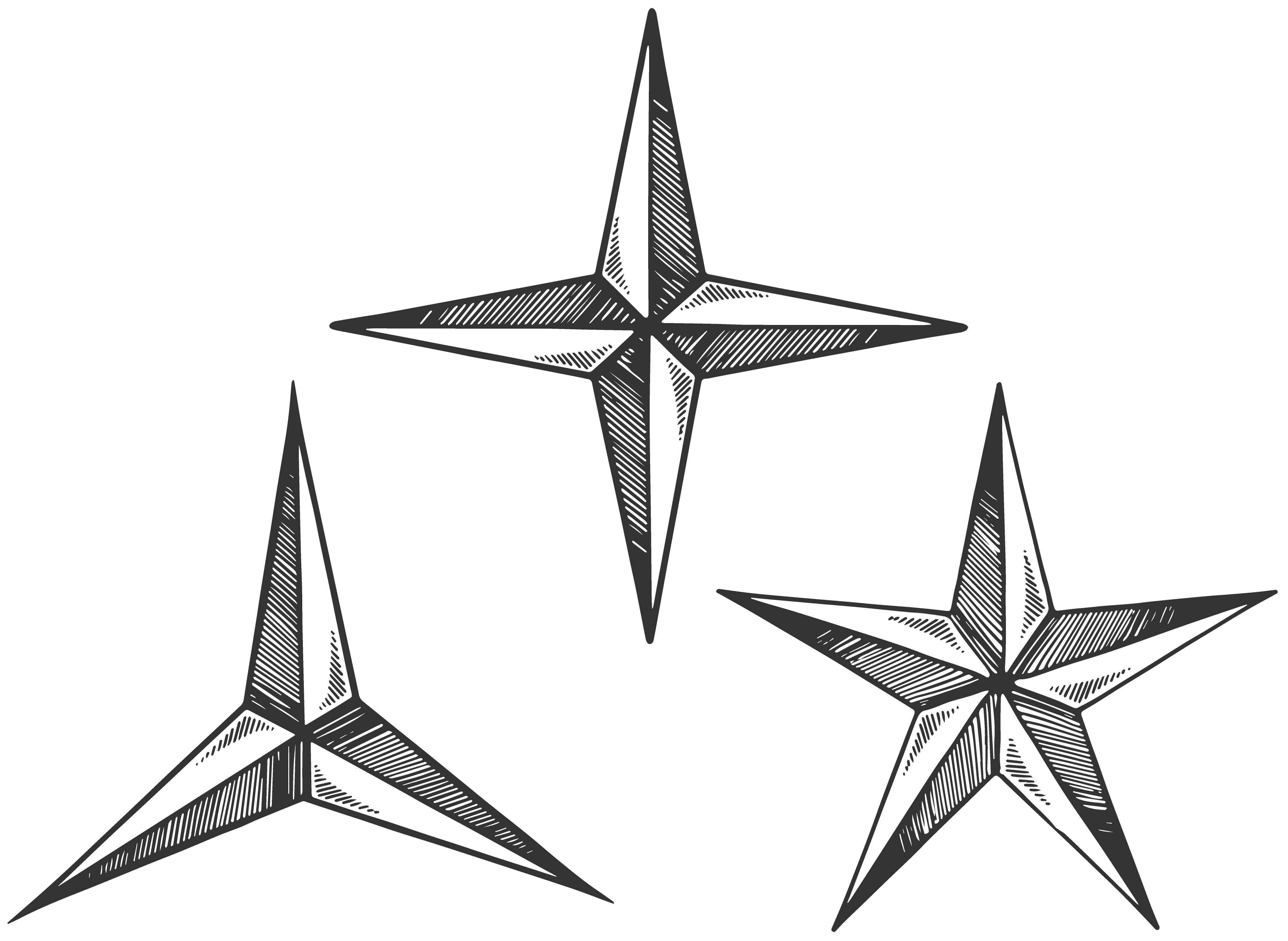 Star Tattoo - Temu
