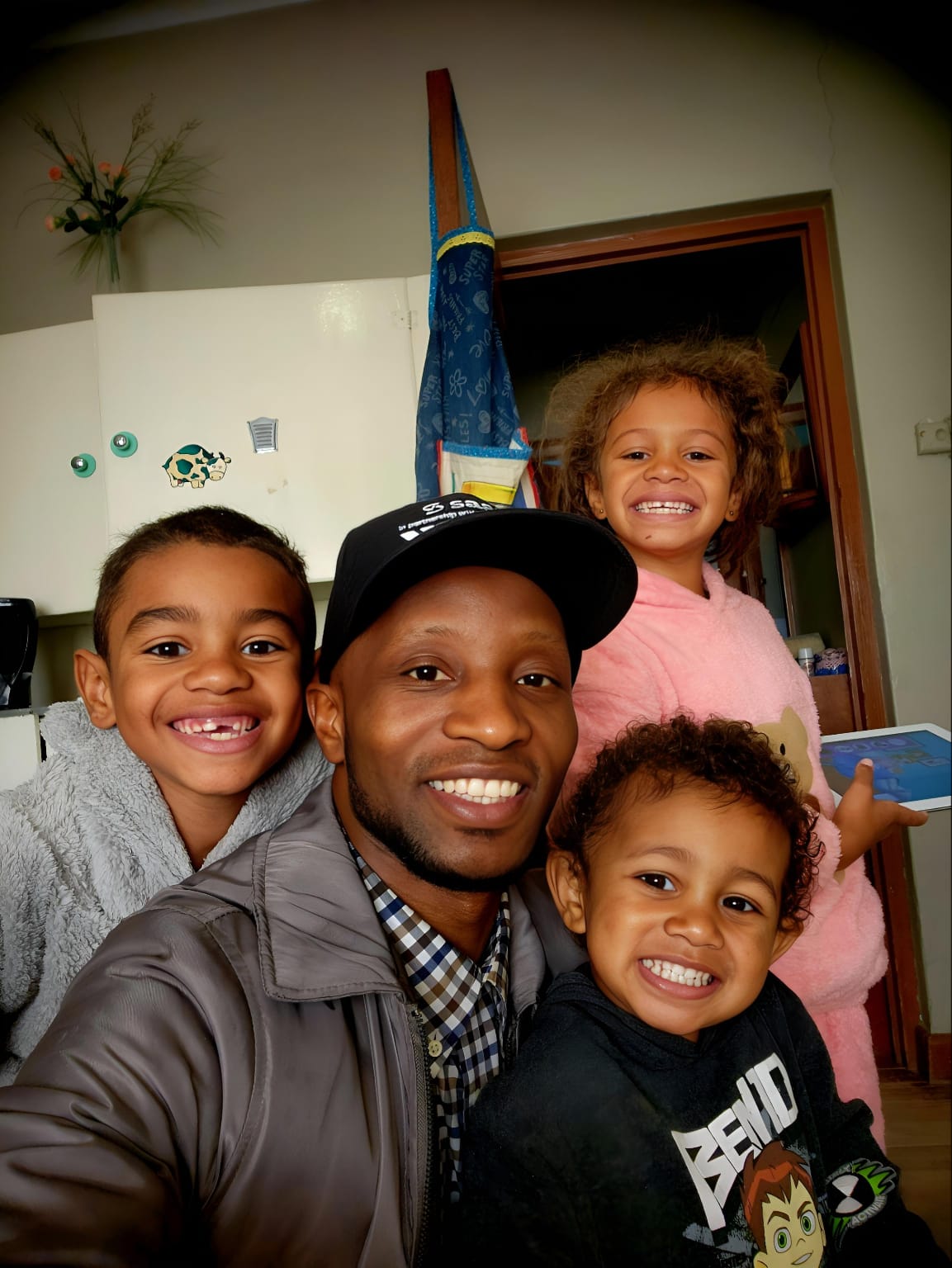 A father spending time with his kids
