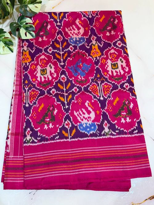 IKAT PATOLA SAREE (PREMIUM MADATHAASU WEAVING)