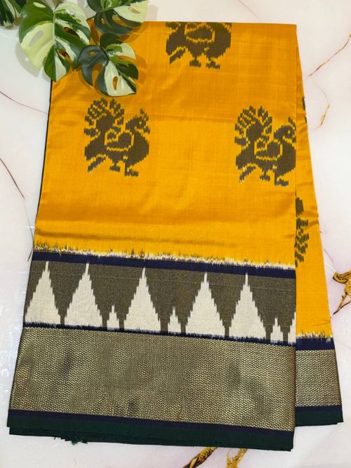 Mustard Motif Patola